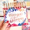 bloom daily planners Inspirational Perpetual Desk Easel, Hand-lettered